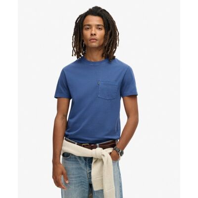 Essential Washed Pocket Tee - Pánské triko