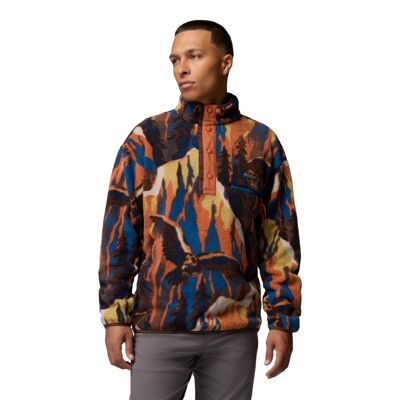 Helvetia II Printed Half Snap Fleece - Polaire homme