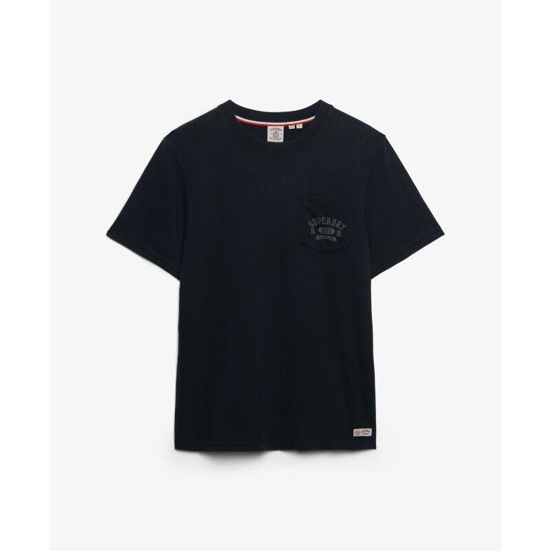Superdry Vintage Prep Relaxed Pocket T-Shirt - Pánské triko | Hardloop
