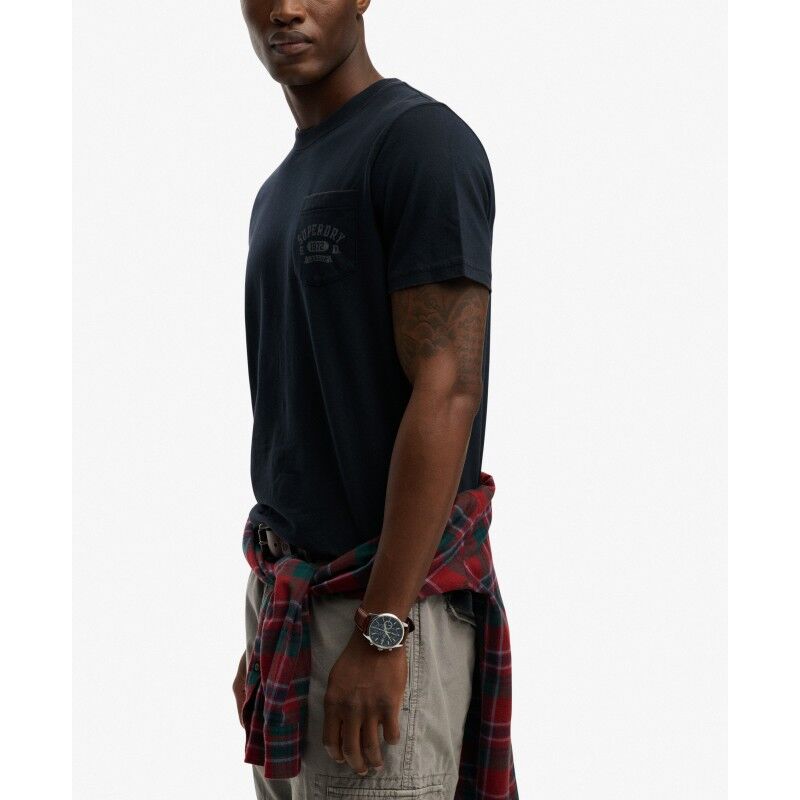 Superdry Vintage Prep Relaxed Pocket T-Shirt - T-shirt homme | Hardloop