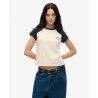 Superdry Organic Cotton Essential Logo Raglan T-Shirt - T-shirt femme | Hardloop