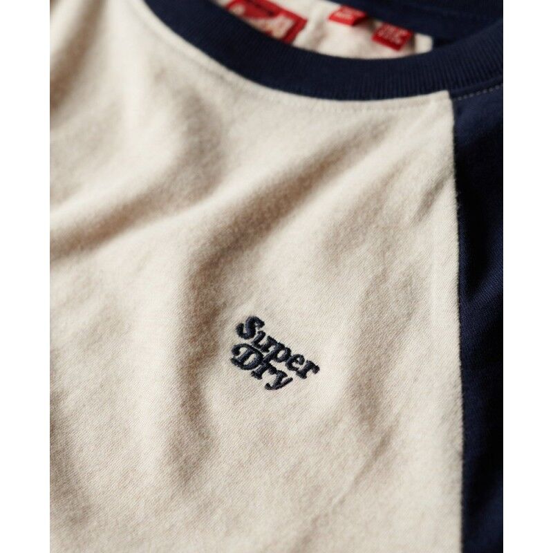 Superdry Organic Cotton Essential Logo Raglan T-Shirt - T-shirt mulher | Hardloop