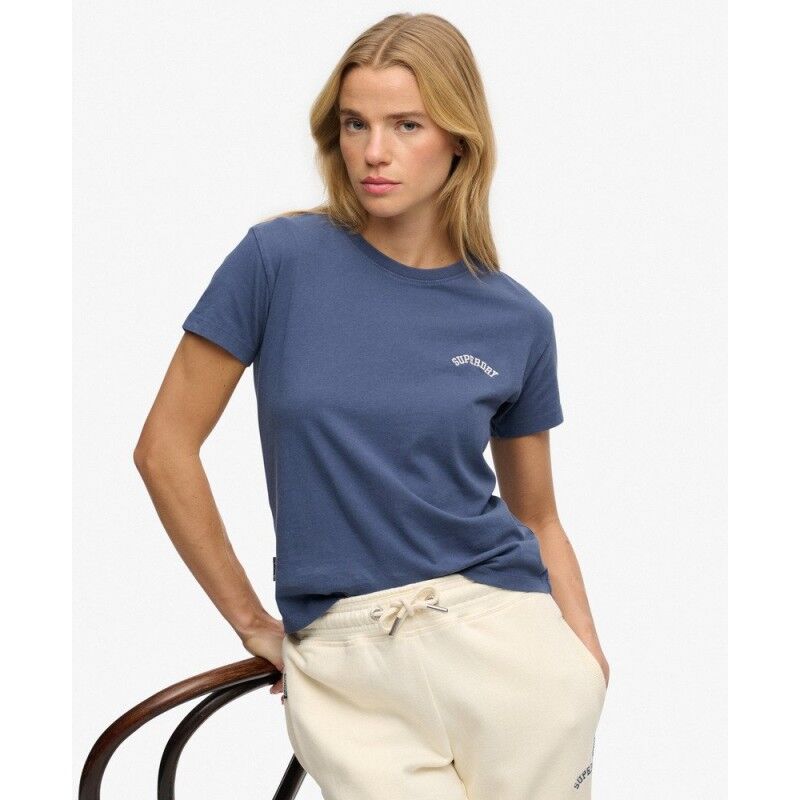 Superdry Essential Logo Fitted T-shirt - T-shirt - Damer | Hardloop