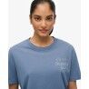 Superdry Luxe Casual Relaxed T-Shirt - T-shirt mulher | Hardloop