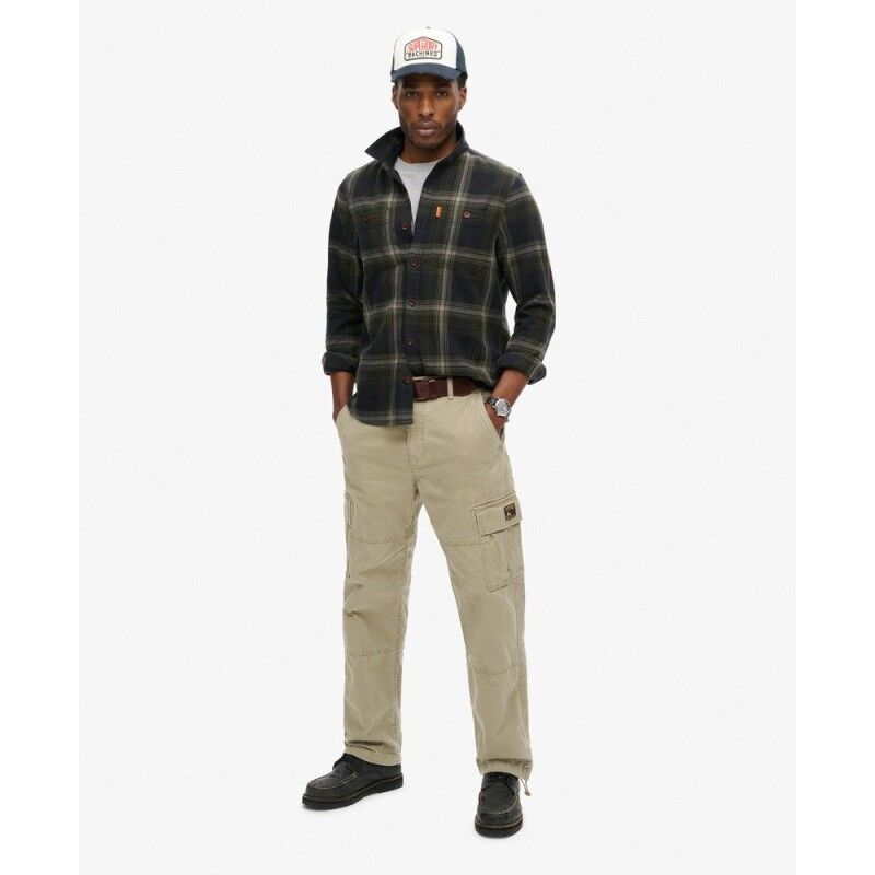 Superdry Organic Cotton Baggy Cargo Pants - Pantalones - Hombre | Hardloop