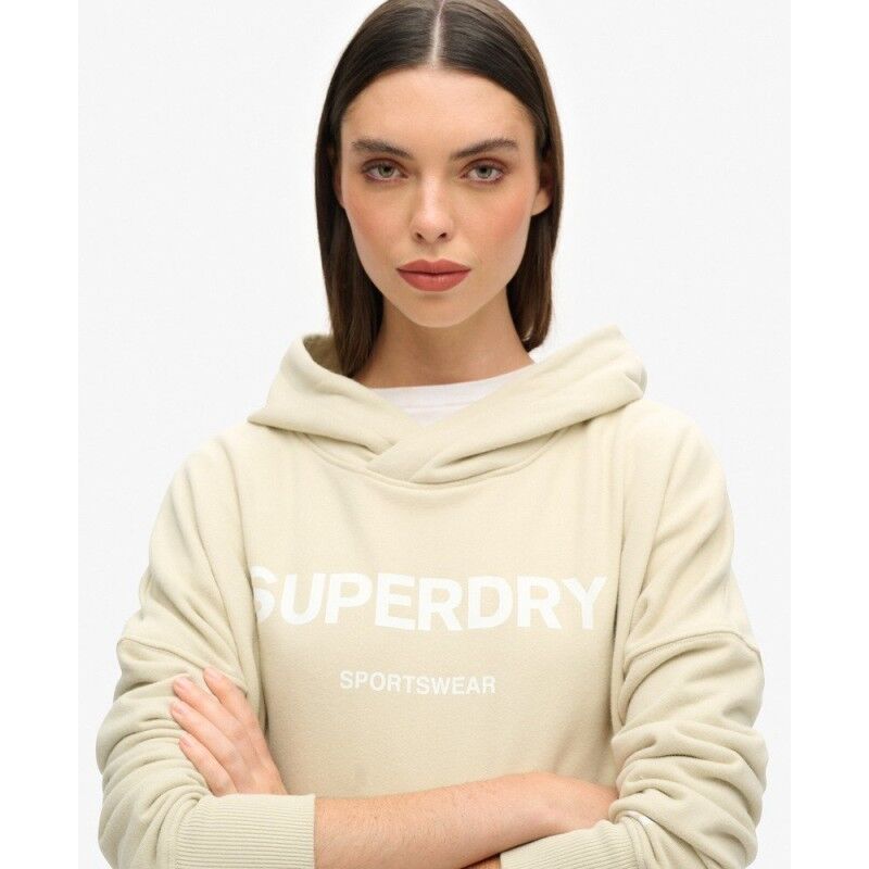 Superdry Core Sport Crop Box Hoodie - Hoodie - Women's | Hardloop