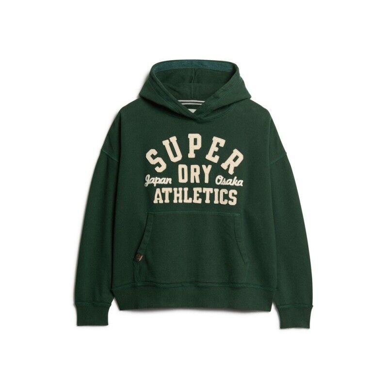 Superdry Athletic Essentials Applique Oversized Hoodie - Dámská mikina | Hardloop