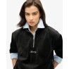 Superdry Country Club Velour Half Zip - Pullover - Damen | Hardloop