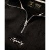 Superdry Country Club Velour Half Zip - Trui - Dames | Hardloop