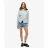 Superdry Essential Logo Cropped Ziphood - Hoodie - Dames | Hardloop