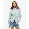 Superdry Essential Logo Cropped Ziphood - Hoodie - Dames | Hardloop