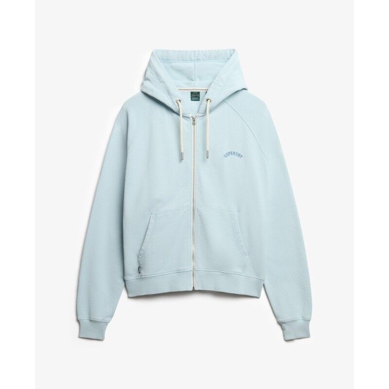 Superdry Essential Logo Oversized Raglan Zip Hoodie - Dámská mikina | Hardloop