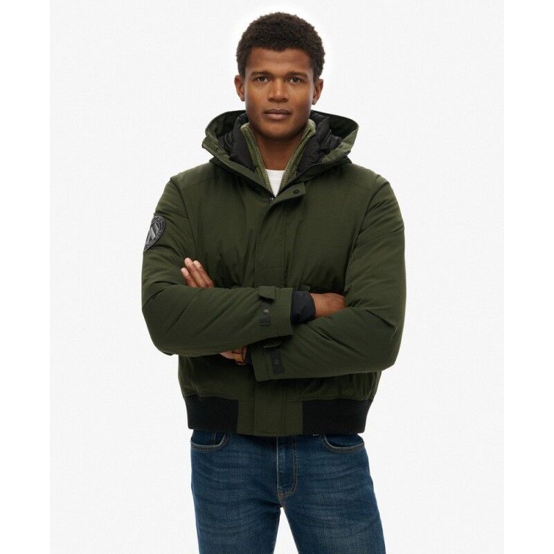 Superdry City Padded Bomber Jacket - Coat - Men's | Hardloop
