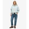 Superdry Essential Logo Oversized Raglan Zip Hoodie - Sweatshirt à capuche femme | Hardloop