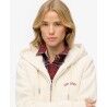Superdry Borg Lined Zip Hoodie - Sweatshirt à capuche femme | Hardloop