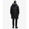 Superdry Hooded Longline Puffer Jacket - Dunjakke - Herrer | Hardloop