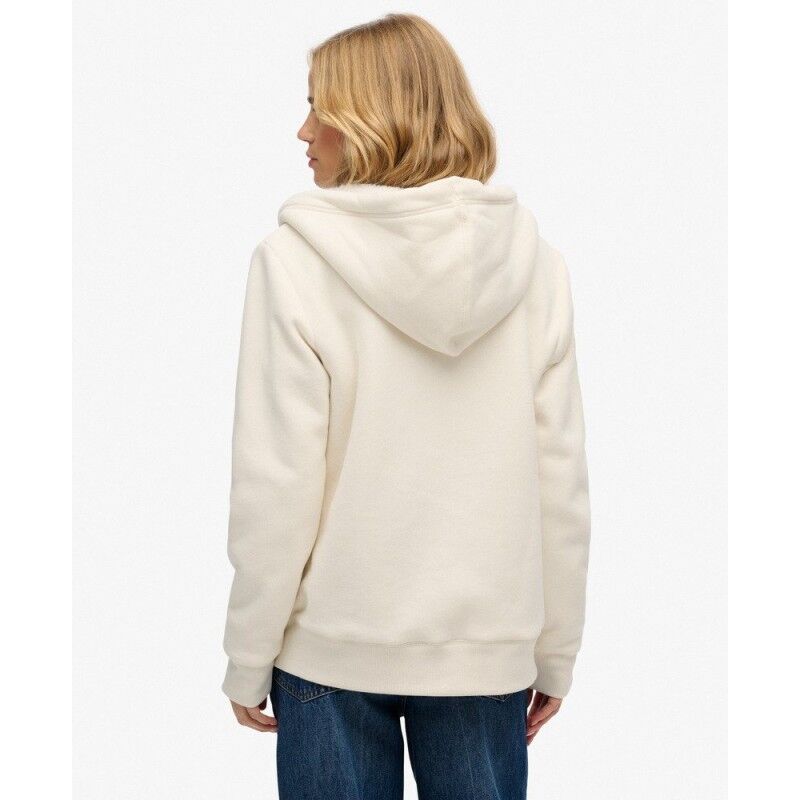 Superdry Borg Lined Zip Hoodie - Dámská mikina | Hardloop