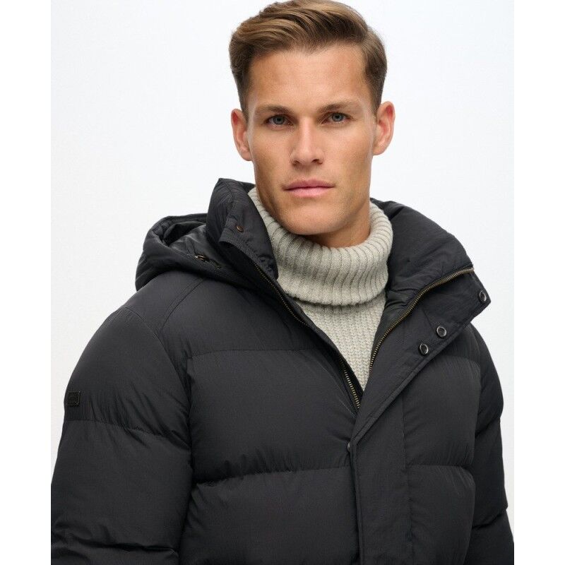 Superdry Hooded Longline Puffer Jacket - Synthetic jacket - Men's | Hardloop