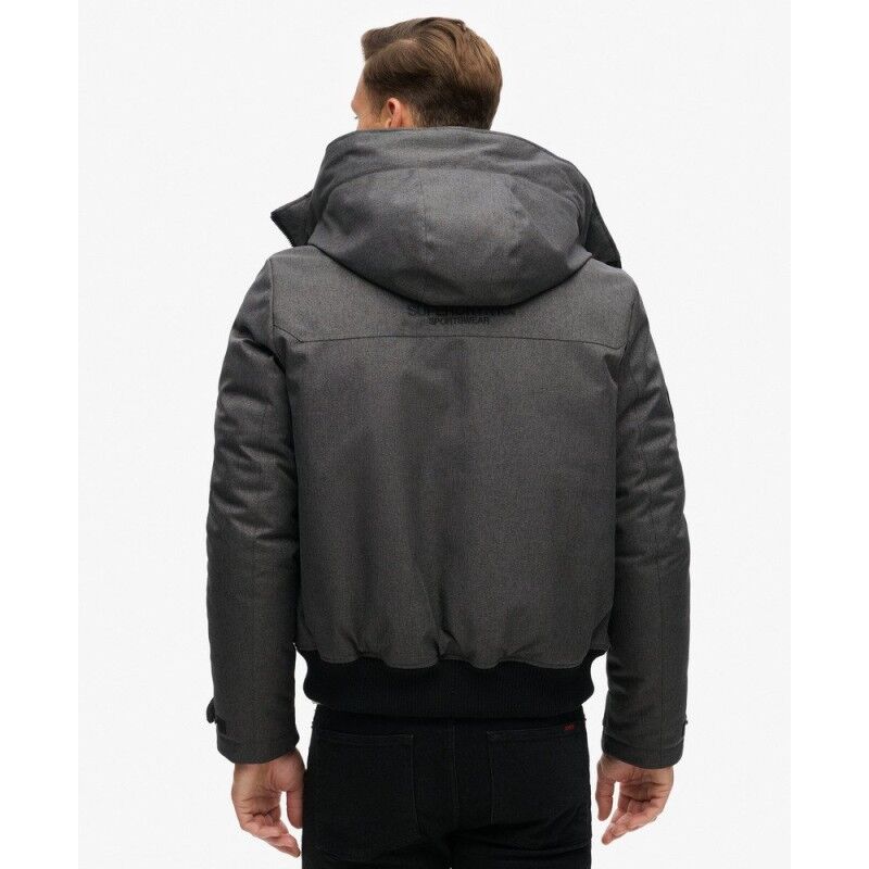 Superdry City Tweed Padded Bomber Jacket - Synthetic jacket - Men's | Hardloop