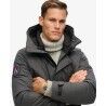 Superdry City Tweed Padded Bomber Jacket - Pánská péřova | Hardloop