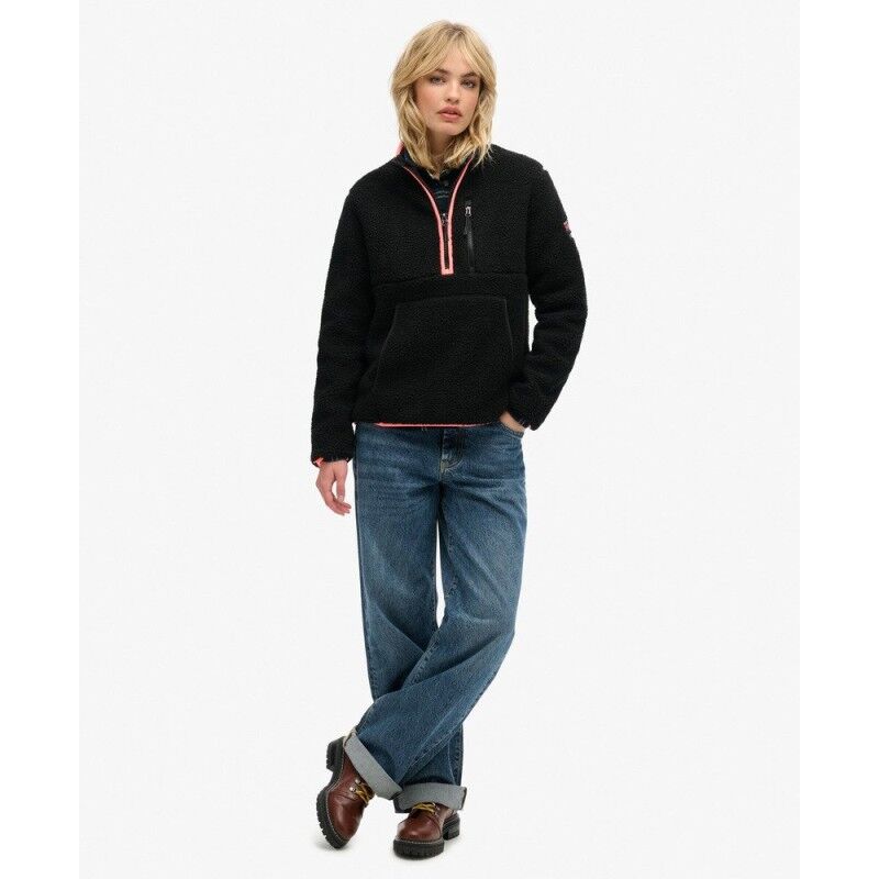 Superdry Outdoor Half Zip Fleece - Polar mulher | Hardloop