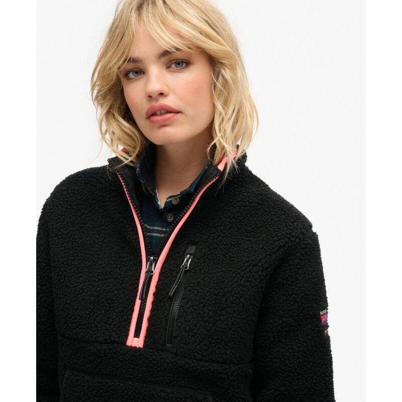 Superdry Outdoor Half Zip Fleece - Polar mulher | Hardloop