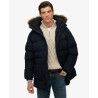 Superdry Everest Longline Baffled Parka - Kurtka zimowa meska | Hardloop
