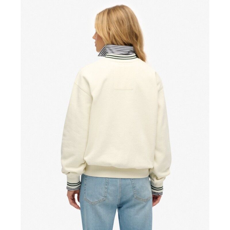 Superdry Country Club V-Neck Sweatshirt - Pullover - Damen | Hardloop