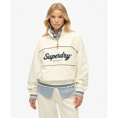 Country Club Loose 1/4 Zip - Bluza damska