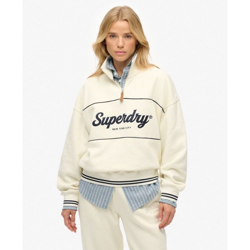 Country Club Loose 1/4 Zip - Pullover - Damen