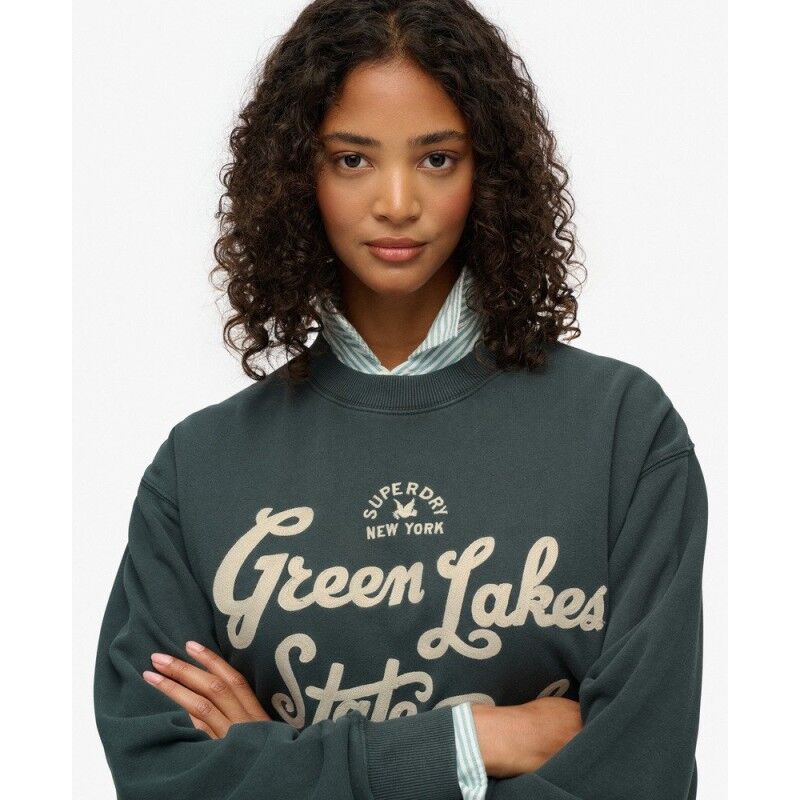 Superdry Lo-Fi Outdoor Loose Sweatshirt - Jumper - Women's | Hardloop