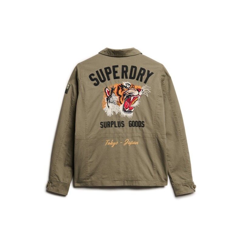 Superdry Embroidered M65 Military Jacket - Dámská bunda | Hardloop