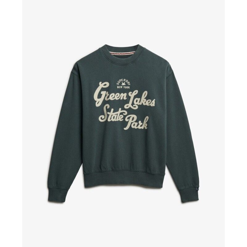 Superdry Lo-Fi Outdoor Loose Sweatshirt - Sweatshirt femme | Hardloop