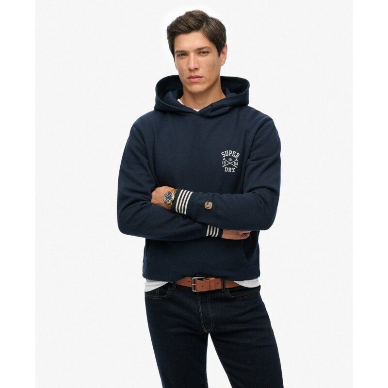 Superdry Athletic Club Hoodie - Hoodie - Heren | Hardloop
