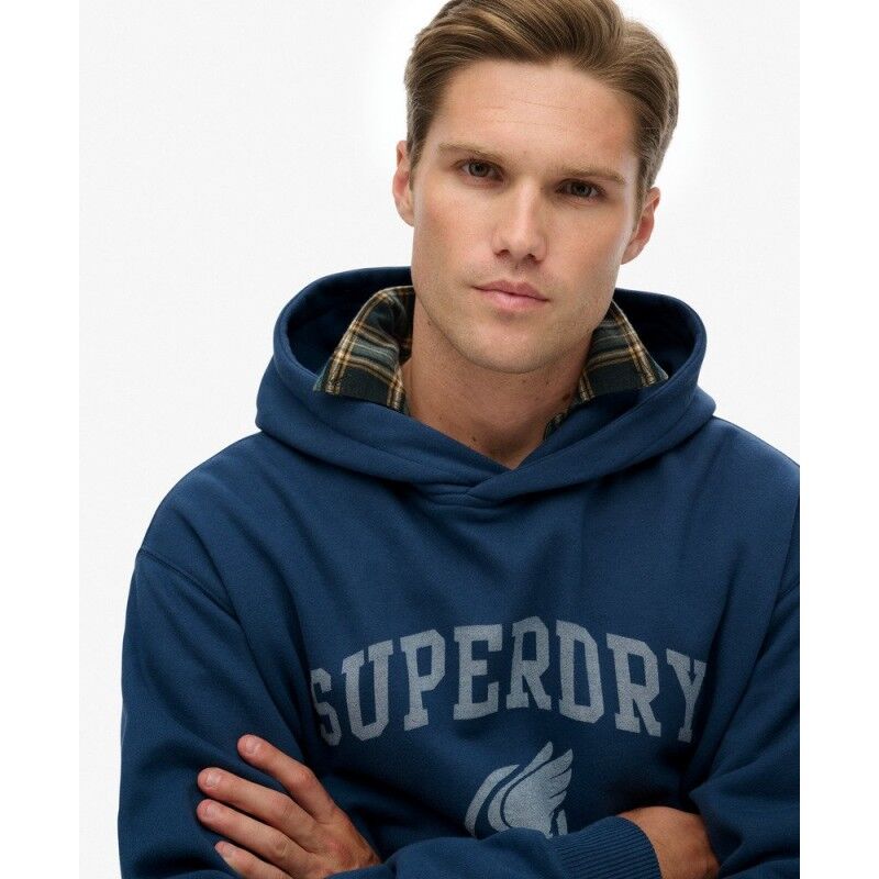 Superdry Vintage Athletics Oversized Hoodie - Sweatshirt homem | Hardloop