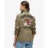 Superdry Embroidered M65 Military Jacket - Veste femme | Hardloop