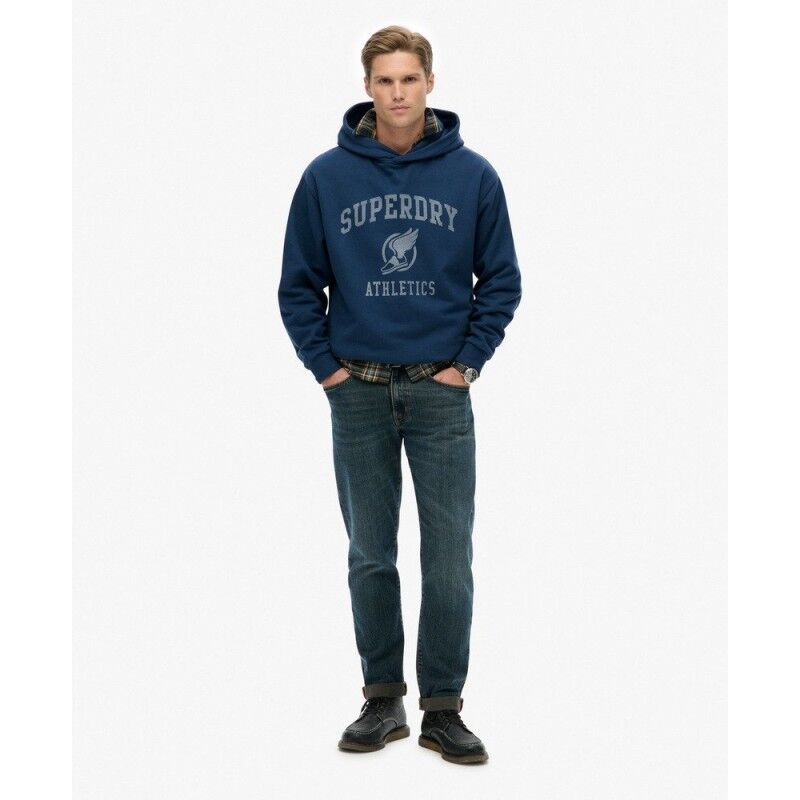 Superdry Vintage Athletics Oversized Hoodie - Hoodie - Herren | Hardloop