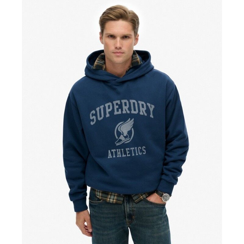 Superdry Vintage Athletics Oversized Hoodie - Sweatshirt homem | Hardloop