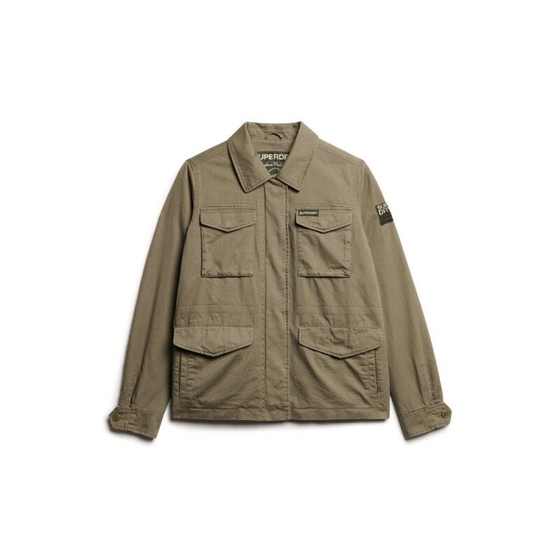 Superdry Embroidered M65 Military Jacket - Jas - Dames | Hardloop