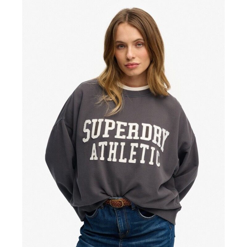 Superdry Athletic Essentials Relaxed Applique Sweatshirt - Jerséis - Mujer | Hardloop