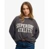 Superdry Athletic Essentials Relaxed Applique Sweatshirt - Överdragströjor - Dam | Hardloop
