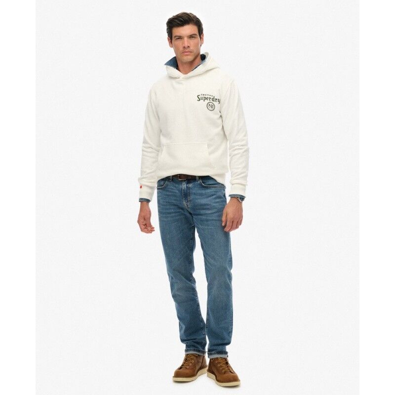 Superdry Tokyo Narrative Loose Hoodie - Sweatshirt à capuche homme | Hardloop