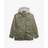 Superdry Jersey Hooded Military Jacket - Jas - Dames | Hardloop