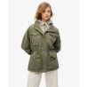 Superdry Jersey Hooded Military Jacket - Casaco mulher | Hardloop