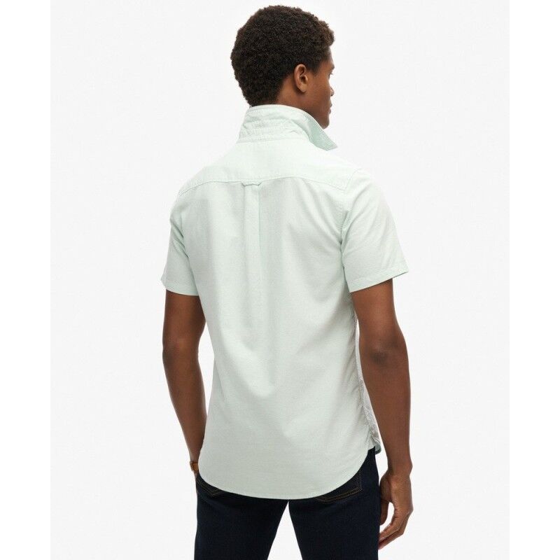 Superdry Oxford Short Sleeve Shirt - Pánská košile | Hardloop
