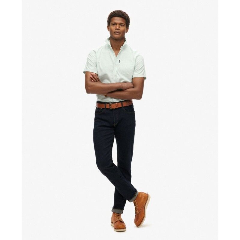 Superdry Oxford Short Sleeve Shirt - Camisa - Hombre | Hardloop