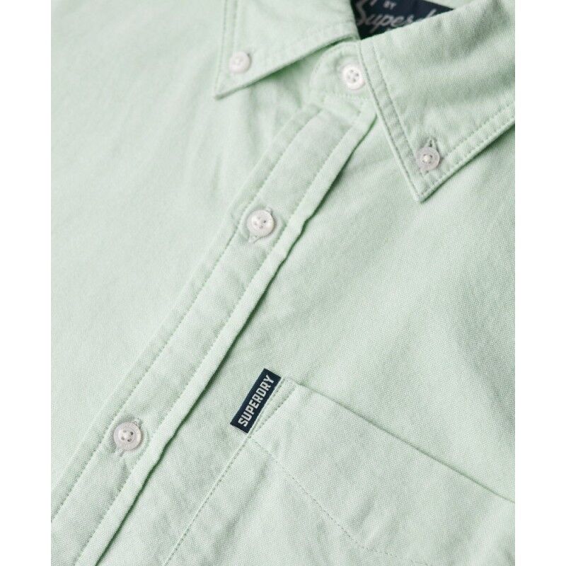 Superdry Oxford Short Sleeve Shirt - Pánská košile | Hardloop