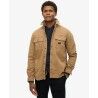 Superdry Organic Cotton Canvas Workwear Overshirt - Overshirt - Men's | Hardloop