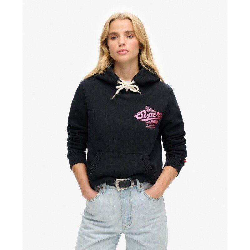 Athletic Metallic Hood - Sweatshirt à capuche femme
