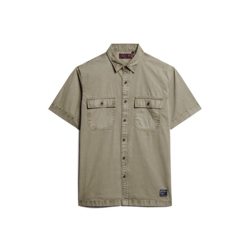 Superdry Military Short Sleeve Shirt - Pánská košile | Hardloop